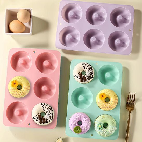 Moule a gateau donuts en Silicone - Moule - Gourmand