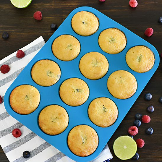 Moule a gateau rond en silicone antiadhésif pour mini muffins - Moule - Gourmand
