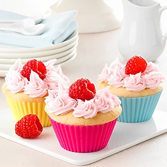 Moule a gateau rond en Silicone, Muffin Cupcake - Moule - Gourmand