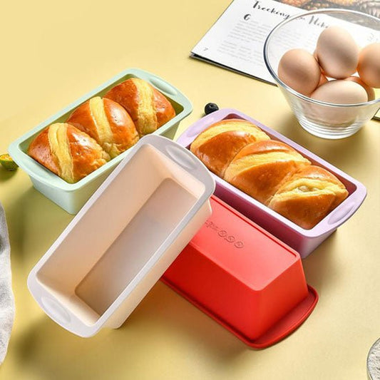 Moule a gateau rectangulaire 4 Pièces Moule en Silicone - Moule - Gourmand